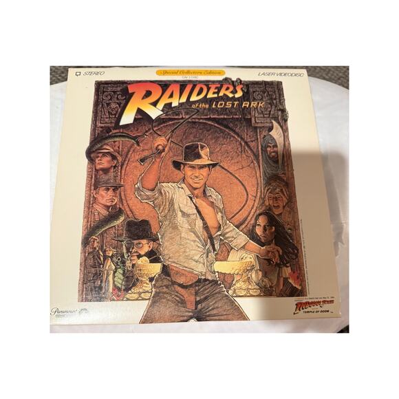 Indiana Jones Raiders of The Lost Ark Collector's Edition Laserdisc 1984 - Picture 1 of 4